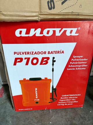 Pulverizador Anova Batería 10L P10B