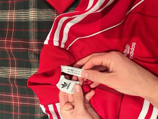 Sudadera Adidas Roja Talla M