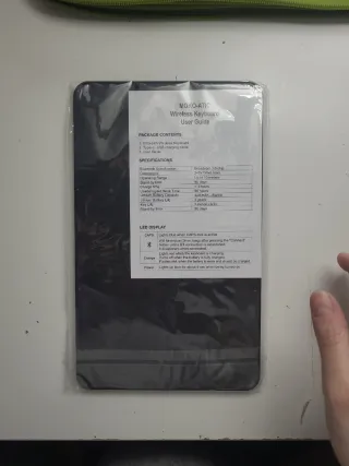 Teclado Negro para Tablet