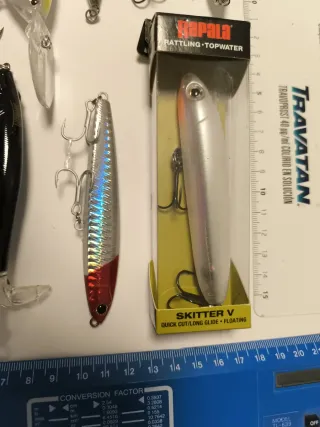 Señuelos de pesca para spinning y casting