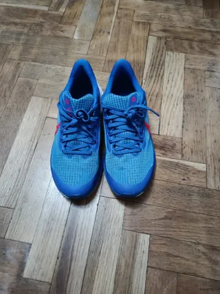 Zapatillas Nike Azules y Rojas