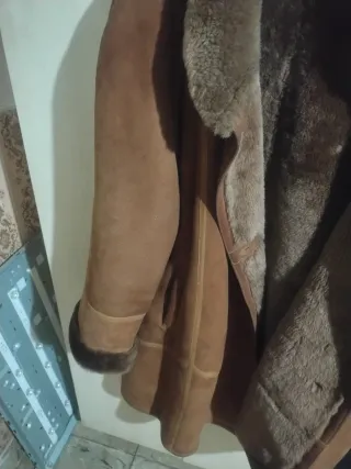 Abrigo de piel de oveja