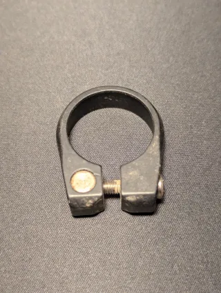 Morsetto reggisella bici nero