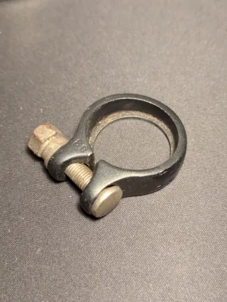 Morsetto reggisella bici nero