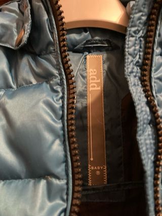 Giubbotto Add 6-9 mesi con guantini