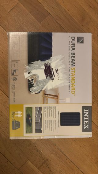 Colchón Hinchable + Bomba Eléctrica