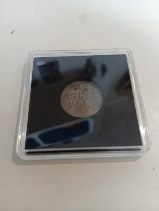 Moneda 1/24 Thaler Prusia Plata