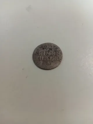 Moneda 1/24 Thaler Prusia Plata