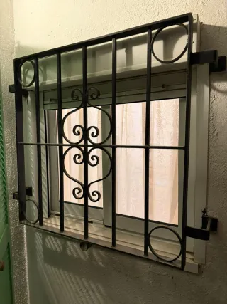 Ventana corredera aluminio blanca