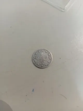 Moneda Otomana 1 Kurus 1876