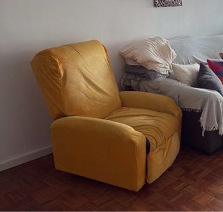 Sillón Masaje Polipiel Negro