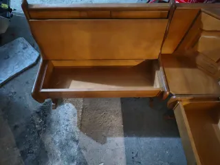 banco esquinero de madera