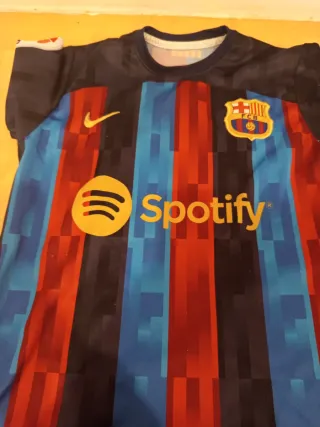 Camiseta FCB Talla 10.Regalo cam lisa Logo