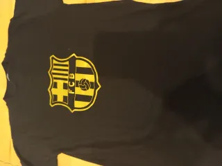Camiseta FCB Talla 10.Regalo cam lisa Logo
