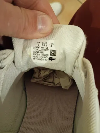 Scarpe Lacoste Lerond 220 Donna Tg 35.5