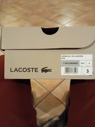 Scarpe Lacoste Lerond 220 Donna Tg 35.5