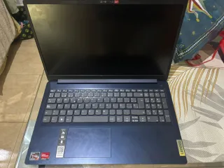 Portátil Lenovo Negro/Azul con funda