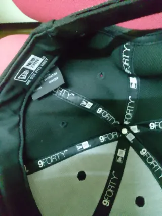 Gorra New Era Raiders Negra Blanca