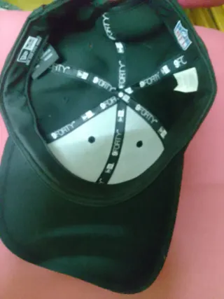 Gorra New Era Raiders Negra Blanca