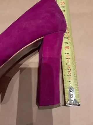 Zapatos tacón Gloria Ortiz fucsia