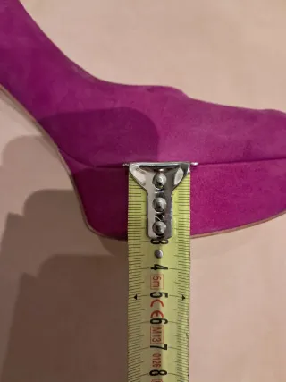 Zapatos tacón Gloria Ortiz fucsia