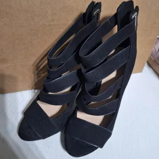 Tacones Bershka Negros Talla 36