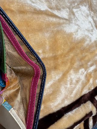 Cartera Tous Azul y Plateada