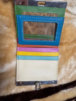 Cartera Tous Azul y Plateada