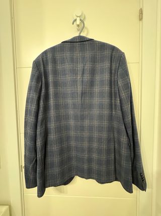 Americana JOOP! Hombre Cuadros Azul/Marrón