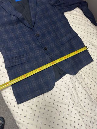 Americana JOOP! Hombre Cuadros Azul/Marrón