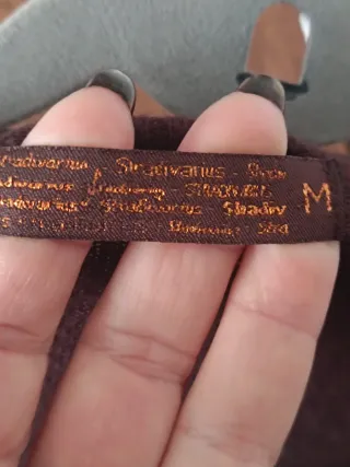 Vestido Malha Manga Comprida castanho