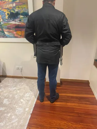 Cazadora Belstaff Negra Talla M