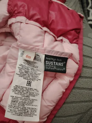 Piumino neonata Brums