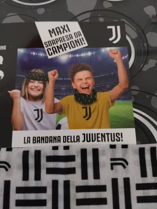 Copricollo o fascia Juventus