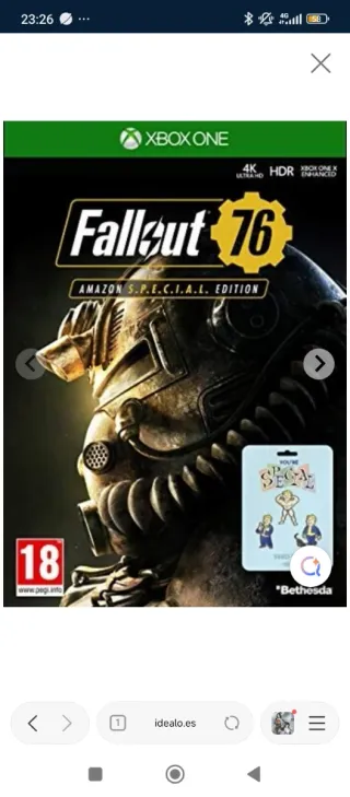 Fallout 76 Edición Especial Xbox