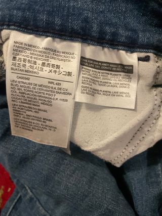 Pantalón vaquero Levi's azul
