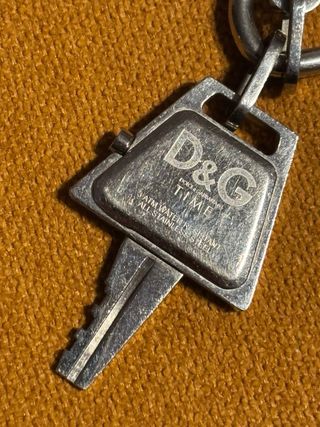 Bracciale Charm Borsa D&G Chiave Argento