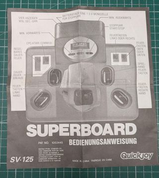Joystick Spectravideo Quickjoy Superboard SV-125