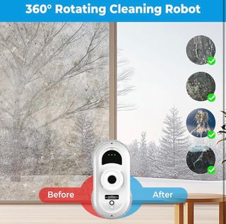 Robot Limpiacristales Eléctrico Potente