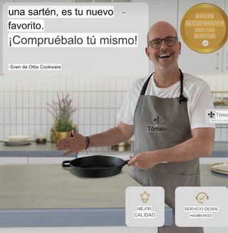 Sartén Hierro Fundido Ottia 28 cm