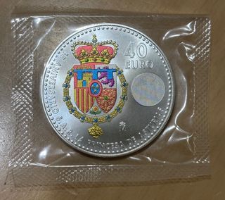 Moneda Princesa Leonor España 40 Euro 2023