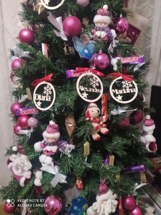Lote Navidad 100 bolas mira en fotos que hay cosas
