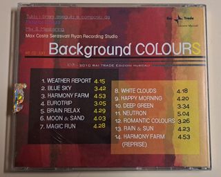 Federico Laterza - Background Colours CD