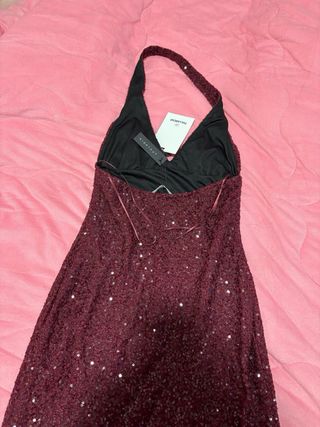 Vestido lentejuelas elegante