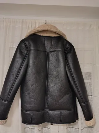 Chaqueta Biker Pelo Mujer Talla S *SUPER CHOLLO*