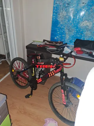 Bicicleta Trek tuneada