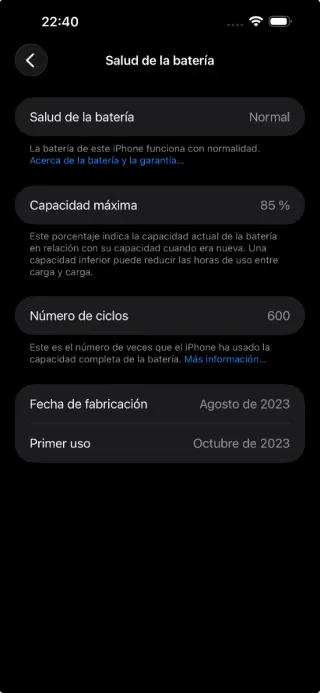 iPhone 15 Pro Max 256GB Azul