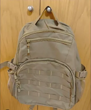 Mochila militar beige