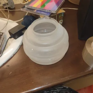 Pantalla de cristal para lámpara