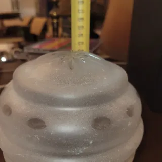 Pantalla de cristal para lámpara